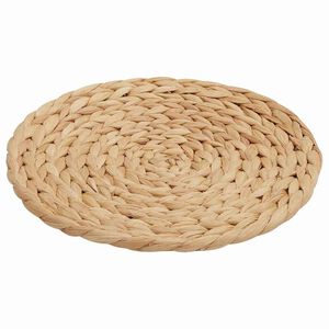 vidaXL Runda v&auml;vda bordstabletter 10 pcs Naturf&auml;rg &Oslash; 30 cm