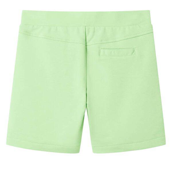 Barnshorts fluogrön 92