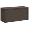 vidaXL Dynbox brun 116x44x55 cm