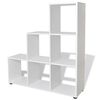 vidaXL Bokhylla 107 cm vit