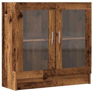 vidaXL Bokhylla &aring;ldrat tr&auml; 82,5x30,5x80 cm konstruerat tr&auml;