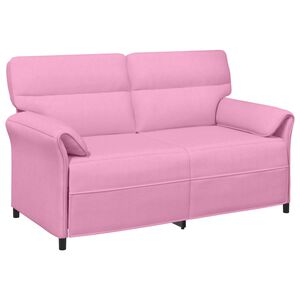 vidaXL 2-sits soffa 2-sits Rosa 158 x 83 x 95 cm Tyg