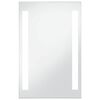 vidaXL Badrumsspegel LED 60x100 cm