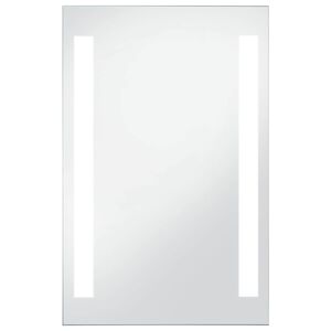 vidaXL Badrumsspegel LED 60x100 cm
