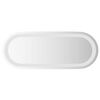 vidaXL Badrumsspegel LED 50x20 cm oval