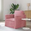 vidaXL Soffa Rosa