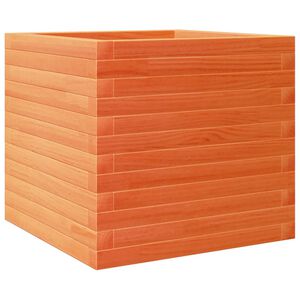 vidaXL Odlingsl&aring;da vaxbrun 50x50x45,5 cm massiv furu