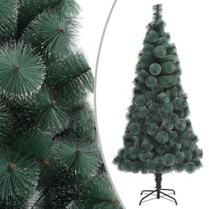 vidaXL Plastgran med stativ gr&ouml;n 120 cm PET