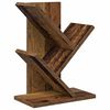 vidaXL Tr&auml; Bokhylla 3-Tier 30 x 18 x 40 cm Konstruerat tr&auml; Gammalt tr&auml;