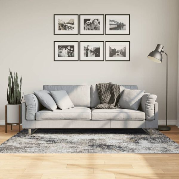 vidaXL Matta tv&auml;ttbar flerf&auml;rgad 120x180 cm halkfri