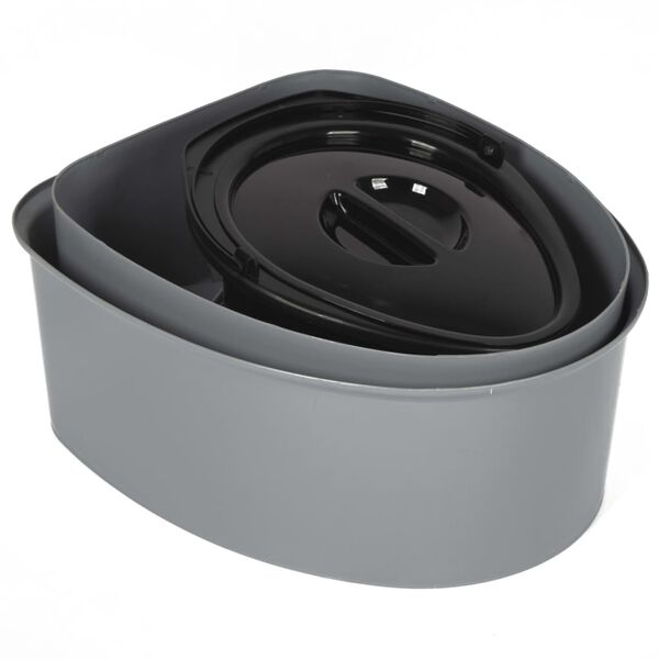 Bo-Camp Portabel toalett 7 L grå