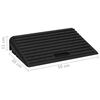 vidaXL Trottoarramper 2 st 50x30x11 cm gummi