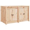 vidaXL K&ouml;kssk&aring;p f&ouml;r utomhusbruk MEPPEL 106x55x64 cm massiv furu