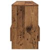 vidaXL Tidningshylla Gammalt tr&auml; 102 x 30 x 45 cm