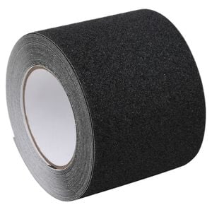 vidaXL Halkskyddande tejp svart 0,1x10 m PVC