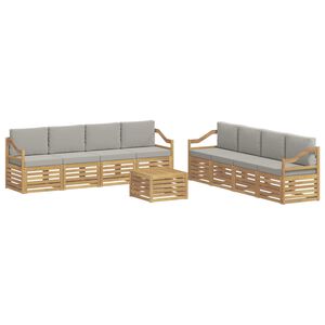 vidaXL Soffgrupper Massivt Akaciatr&auml;