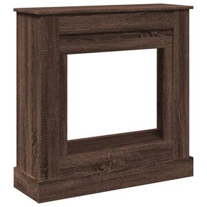 vidaXL Spiselkrans brun ek 90x30x90 cm konstruerat tr&auml;
