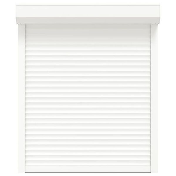 vidaXL Rulljalusi aluminium 100x120 cm vit