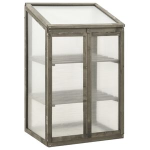 vidaXL V&auml;xthus 60x45x100 cm grantr&auml;