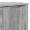 vidaXL Sideboard med l&aring;da Gr&aring; Sonoma 100 x 30 x 65,6 Konstruerat tr&auml;