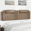 vidaXL Headboard Cushion "Viana" Cappuccino 180 cm Faux Leather