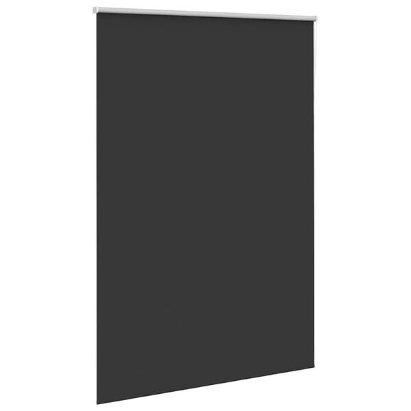 vidaXL Rullgardin m&ouml;rkl&auml;ggning svart 150x210 cm tyg bredd 146,6 cm