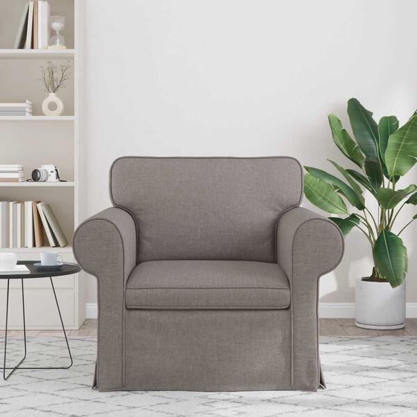 vidaXL Soffa Taupe