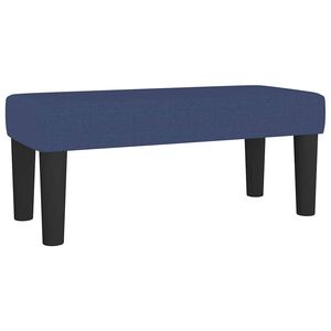 vidaXL B&auml;nk bl&aring; 70x30x30 cm tyg