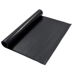 vidaXL Golvmatta Svart 1,2 x 5 m Gummi