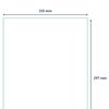 rillprint Sj&auml;lvh&auml;ftande etiketter 210x297 mm 1000 ark vit