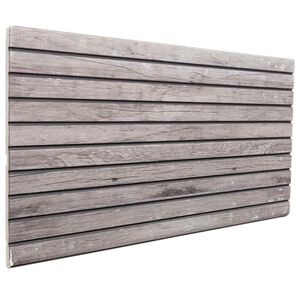 vidaXL V&auml;ggpaneler 5 st 100 x 50 cm Gr&aring; EPS Skum