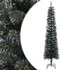 vidaXL Smal plastgran med fot gr&ouml;n 240 cm PVC