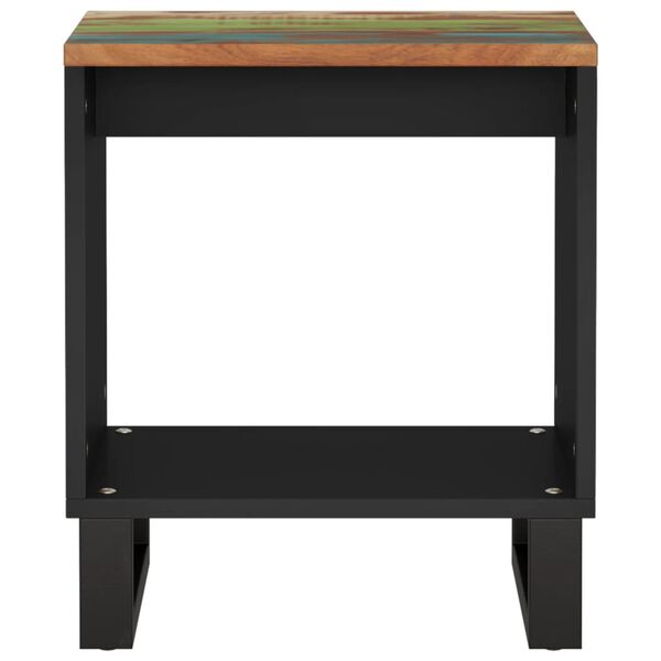 vidaXL Soffbord 40x31x46 cm massivt återvunnet och konstruerat trä