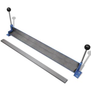 Manuellt styrd falsmaskin f&ouml;r metallpl&aring;t 760 mm