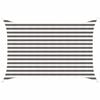vidaXL Sols&auml;tt segel Ljusgr&aring; och vit. 2 x 3 m HDPE