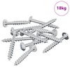 vidaXL Skruv 7792 st Silver 9,8 x 35 mm J&auml;rn