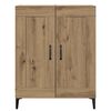 vidaXL Sideboard Artisan Ek 69,5 x 34 x 90 cm Konstruerat tr&auml;