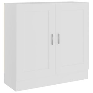 vidaXL Bokhylla vit 82,5x30,5x80 cm konstruerat tr&auml;