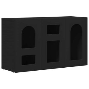 vidaXL Sideboard Svart 100 x 35 x 59 cm Konstruerat tr&auml;