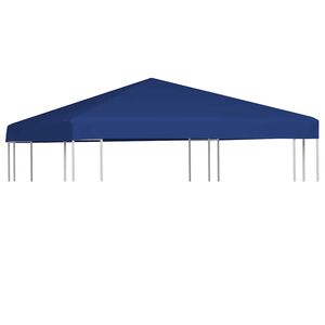 vidaXL Paviljongtak 310 g/m&sup2; 3x3 m bl&aring;