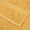 vidaXL Premium g&auml;sthanddukar SOLUND 10 st guld 30x50cm 600gsm