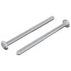vidaXL Skruv 2 st Silver M6 x 85 mm St&aring;l