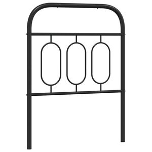 vidaXL Ers&auml;ttningsgavel metall svart 75 cm