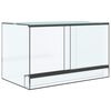 vidaXL Terrarium med lagring Transparent 50 x 30 x 30 cm Glas