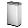 EKO Soptunna Mirage X med sensor 80 L matt silver