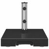 vidaXL Parasollfot Svart 41 x 41 x 37 cm Granit