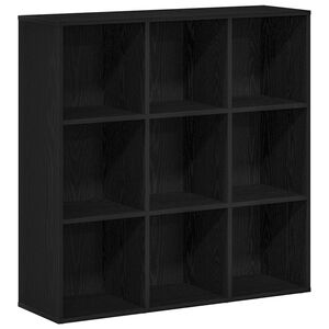 vidaXL Bokhylla svart ek 98x29x97,5 cm konstruerat tr&auml;