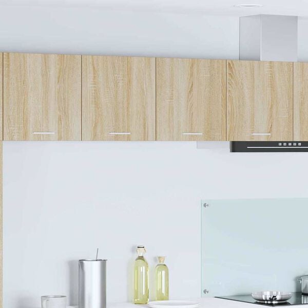 vidaXL H&auml;ngande sk&aring;p Sonoma-ek 80 x 31 x 40 cm Konstruerat tr&auml;