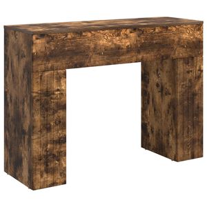 vidaXL Kaffeebord R&ouml;kt ek 102 x 35 x 75 cm Konstruerat tr&auml;