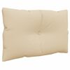 vidaXL Palldynor 2 st beige tyg